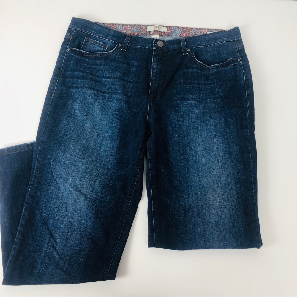 Vintage America Petite Gratia Boyfriend Jeans
